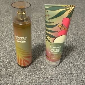 Bath & Body Works Copper Coconut Sands Perfume & Body Cream